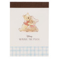 Japan Disney Mini Notepad - Winnie the Pooh / Big Hug - 1