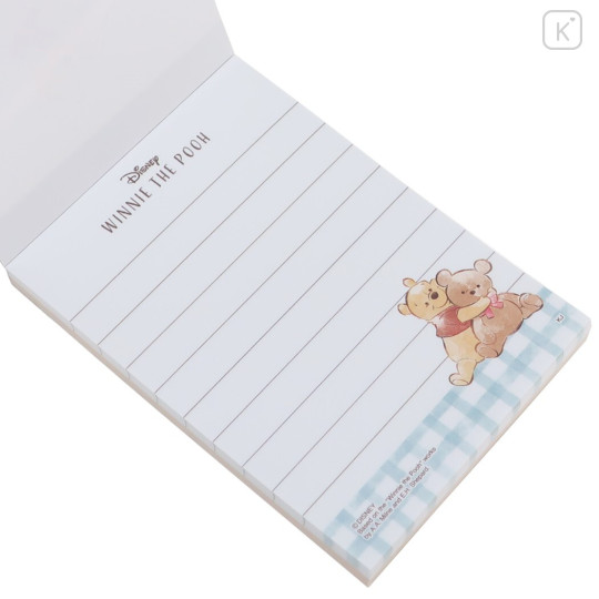 Japan Disney Mini Notepad - Winnie the Pooh / Big Hug - 2
