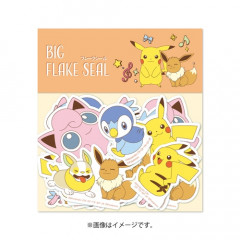Japan Pokemon Big Flake Seal Sticker - Music