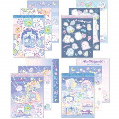 Japan San-X Mini Notepad 4pcs Set - Sumikko Gurashi / Ghost Night Park