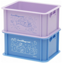 Japan San-X Mini Stacking Container 2pcs Set - Sumikko Gurashi : Ghost Night Park