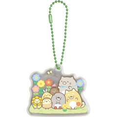 Japan San-X Reflector Keychain - Sumikko Gurashi : Flower