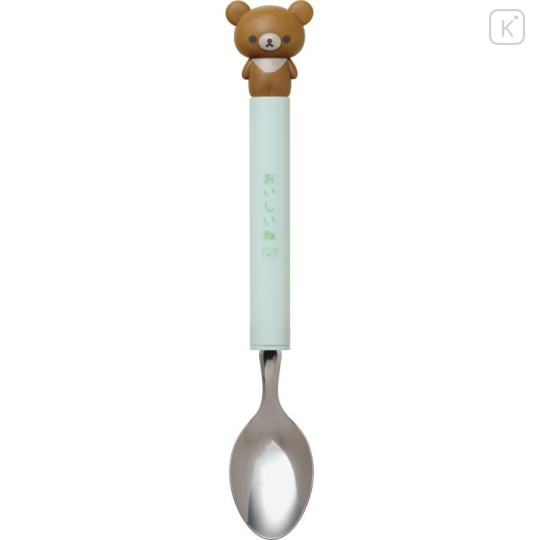 Japan San-X Mascot Spoon - Rilakkuma / Chairoikoguma - 1