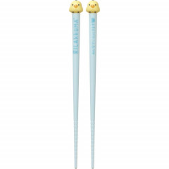 Japan San-X Mascot Chopsticks 18cm - Rilakkuma / Kiiroitori