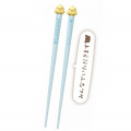 Japan San-X Mascot Chopsticks 18cm - Rilakkuma / Kiiroitori - 3
