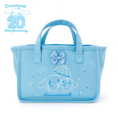 Japan Sanrio Cosmetic Bag - Cinnamoroll / Sky Blue Candy