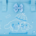 Japan Sanrio Cosmetic Bag - Cinnamoroll / Sky Blue Candy - 4