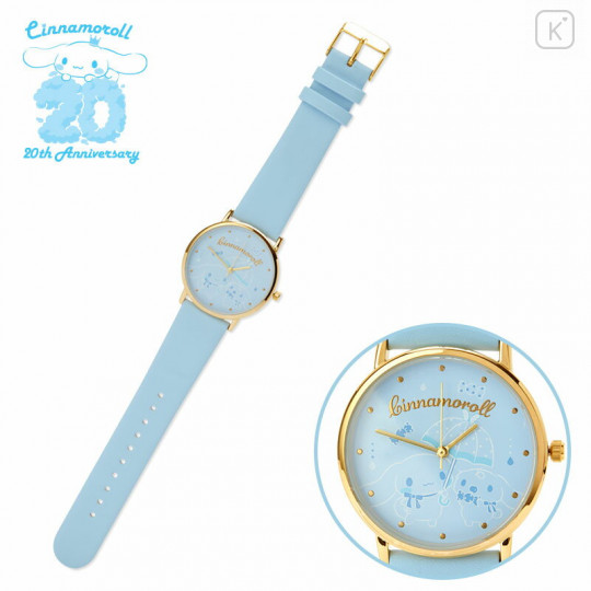 Japan Sanrio Watch - Cinnamoroll / Sky Blue Candy - 1