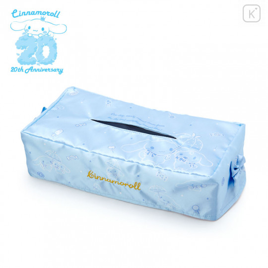 Japan Sanrio Tissue Box Case - Cinnamoroll / Sky Blue Candy - 1