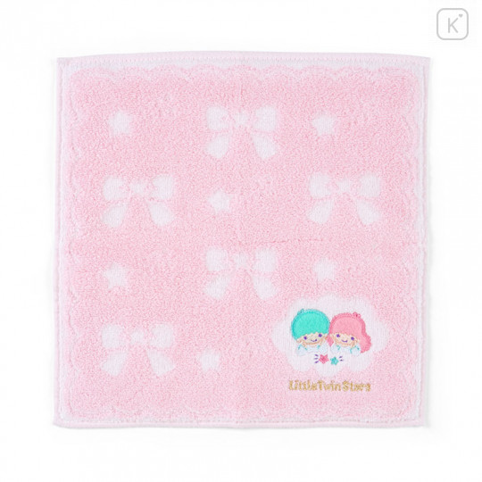 Japan Sanrio Antibacterial Deodorant Petit Towel - Little Twin Stars / Ribbon - 1