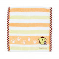 Japan Sanrio Antibacterial Deodorant Petit Towel - Pompompurin / Striped - 1