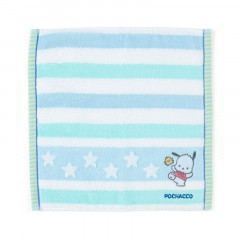 Japan Sanrio Antibacterial Deodorant Petit Towel - Pochacco / Striped