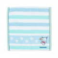Japan Sanrio Antibacterial Deodorant Petit Towel - Pochacco / Striped - 1