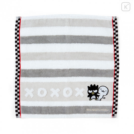 Japan Sanrio Antibacterial Deodorant Petit Towel - Badtz-maru / Striped - 1