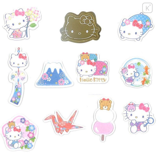 Sanrio 50+1pcs Washi Sticker - Hello Kitty - 2