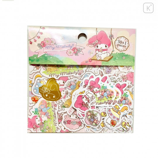 Sanrio 50+1pcs Washi Sticker - My Melody - 1