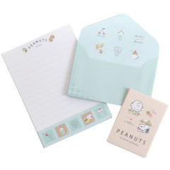 Japan Peanuts Mini Letter Envelope Set - Snoopy / Sugar Check