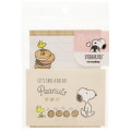 Japan Peanuts Mini Letter Set - Snoopy / Snack Time Cookie - 1