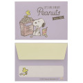 Japan Peanuts Mini Letter Set - Snoopy / Snack Time Popcorn - 3