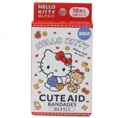 Japan Sanrio Cute Aid Bandages - Hello Kitty