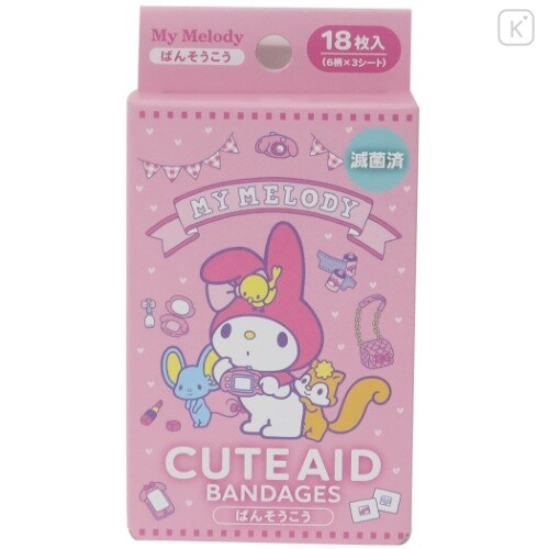 Japan Sanrio Cute Aid Bandages - My Melody - 1