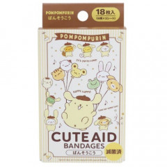 Japan Sanrio Cute Aid Bandages - Pompompurin