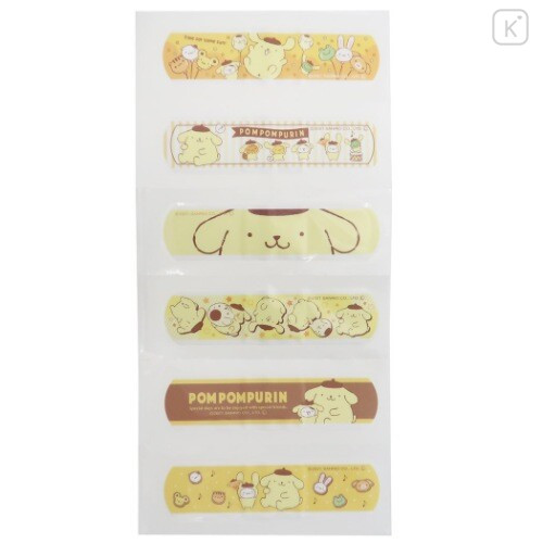 Japan Sanrio Cute Aid Bandages - Pompompurin - 2