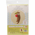 Japan Hamanaka Keychain Needle Felting Kit - Otter & Cherry - 3