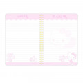 Sanrio A6 Twin Ring Notebook - Hello Kitty / 2022 Rose - 3