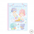 Sanrio A6 Twin Ring Notebook - Little Twin Stars / 2022 Picnic - 1