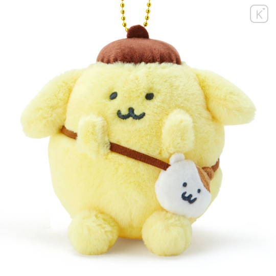 Japan Sanrio Nagano Mascot Holder - Pompompurin / Friend Coordination - 2