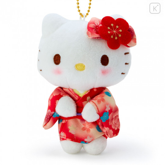 Japan Sanrio Mascot Holder - Hello Kitty / Grade Kimono - 2