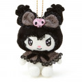Japan Sanrio Mascot Holder - Kuromi / Sweet Lolita - 2
