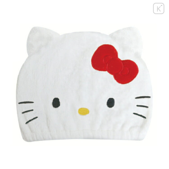 Japan Sanrio Towel Cap - Hello Kitty - 1