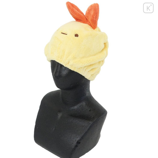 Japan San-X Towel Cap - Sumikko Gurashi : Ebifurai no Shippo Fried Shrimp Tail - 3