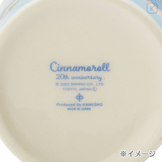 Japan Sanrio Mug - Cinnamoroll 20th White - 5