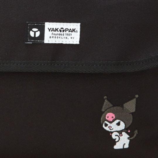 Japan Sanrio Yakpak Mini Messenger Bag - Kuromi - 4