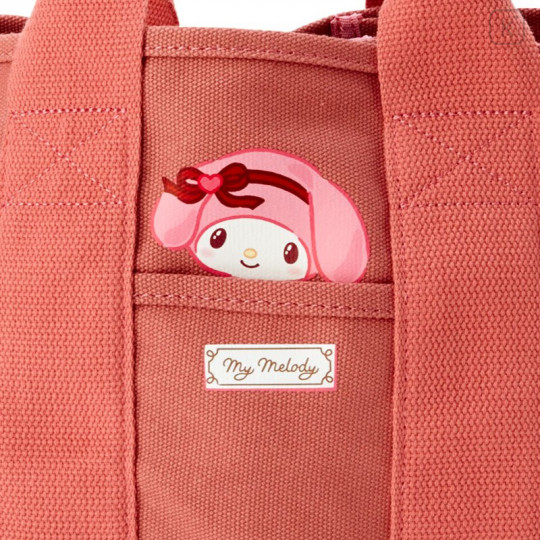 Japan Sanrio Divider Tote Bag - My Melody - 4