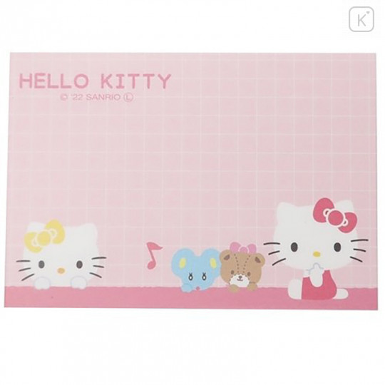 Japan Sanrio Mini Notepad - Hello Kitty / Vertical - 3