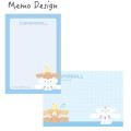 Japan Sanrio Mini Notepad - Cinnamoroll / Vertical - 2