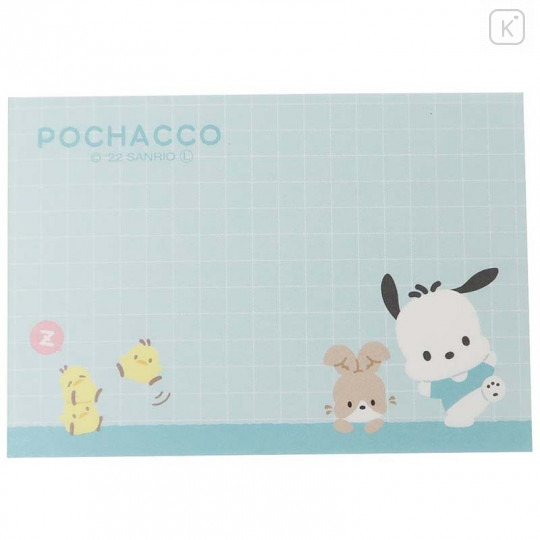 Japan Sanrio Mini Notepad - Pochacco / Vertical - 3