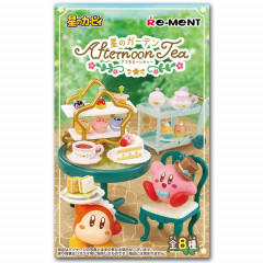 Japan Kirby Miniature Figure Set - Tea party