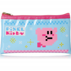 Japan Kirby Flat Pouch - Pixel Blue