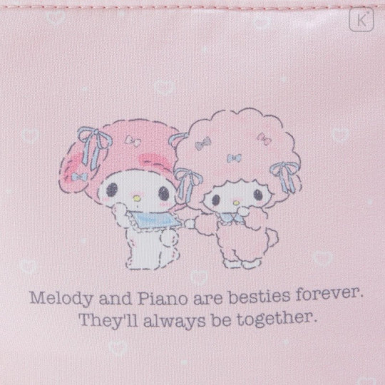 Japan Sanrio Pouch - My Melody & My Sweet Piano / Always Together - 5