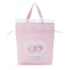 Japan Sanrio Purse Handbag - My Melody & My Sweet Piano / Always Together