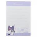 Japan Sanrio Luminous Mini Notepad - Kuromi / Smirk Pink - 3