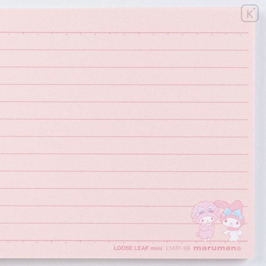 Japan Sanrio Mini Binder Sketchbook - My Melody - 7