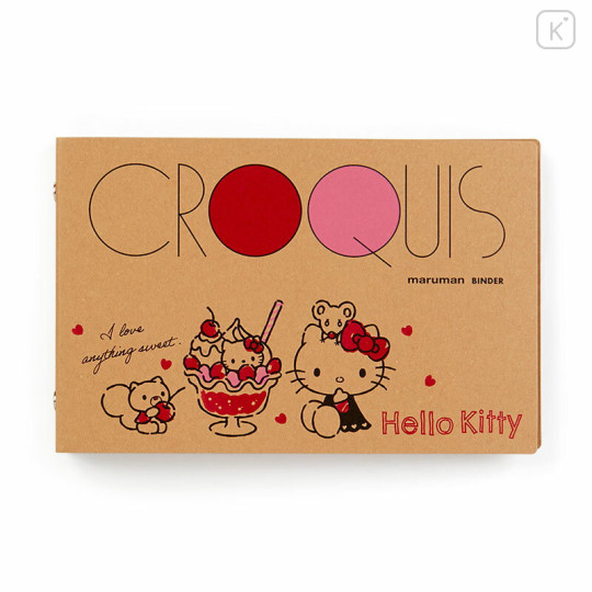 Japan Sanrio Croquis Sketchbook - Hello Kitty - 1