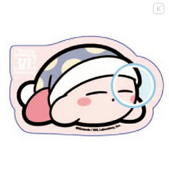 Japan Kirby 30th Big Die-cut Sticker - Nap - 1