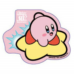 Japan Kirby 30th Big Die-cut Sticker - Air Ride Machine